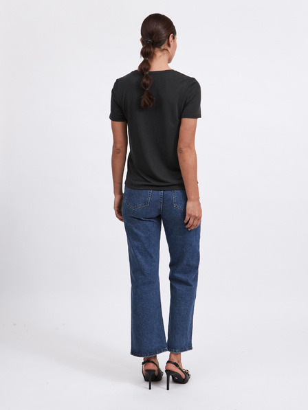 Vila Crna osnovna majica VILA Modala