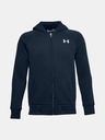 Under Armour Dječja dukserica Under Armour RIVAL COTTON FZ HOODIE