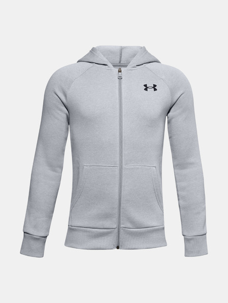 Under Armour Dječja dukserica Under Armour RIVAL COTTON FZ HOODIE