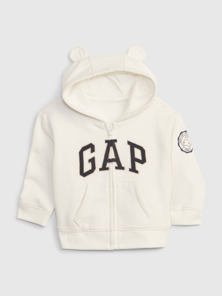 GAP Baby duks sa logotipom i kapuljačom GAP