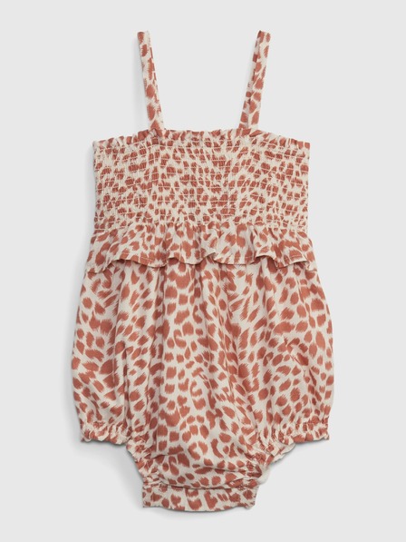 GAP Baby leopard kombinezon na bretele GAP