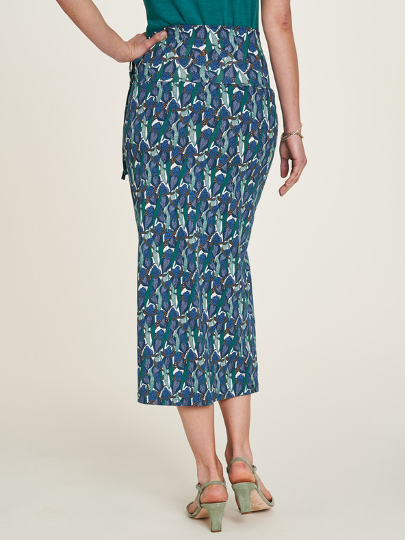 Tranquillo Plava ženska cvjetna varijabilna suknja Tranquillo