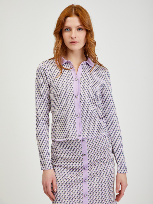 Orsay Svjetloljubičasta ženska vesta s uzorkom ORSAY