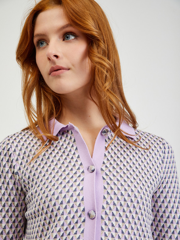 Orsay Svjetloljubičasta ženska vesta s uzorkom ORSAY