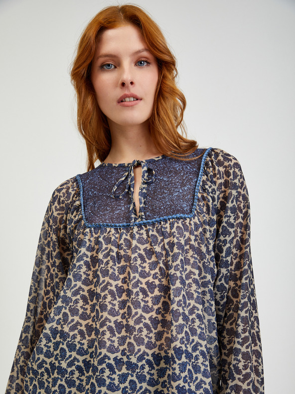 Orsay Tamnoplava ženska bluza s uzorkom ORSAY