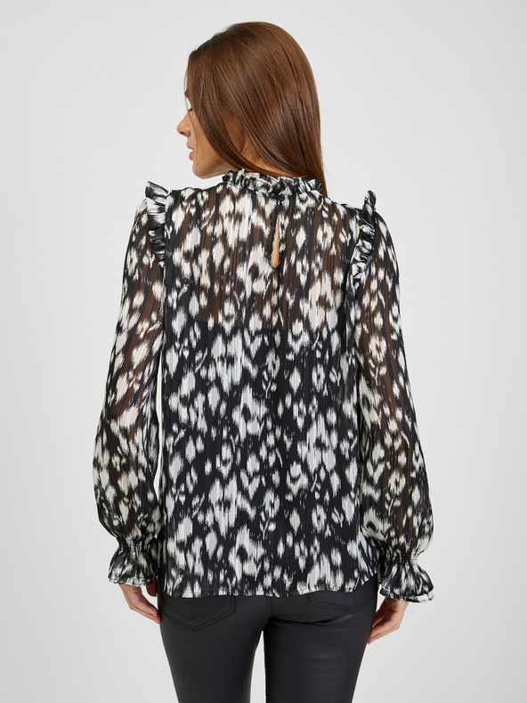 Orsay Bijelo-crna ženska bluza s uzorkom ORSAY