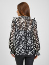 Orsay Bijelo-crna ženska bluza s uzorkom ORSAY