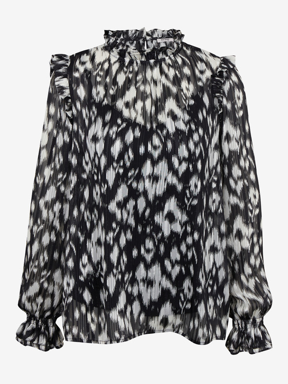 Orsay Bijelo-crna ženska bluza s uzorkom ORSAY