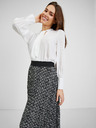 Orsay Bijelo-crna ženska suknja s uzorkom ORSAY