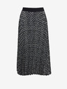 Orsay Bijelo-crna ženska suknja s uzorkom ORSAY