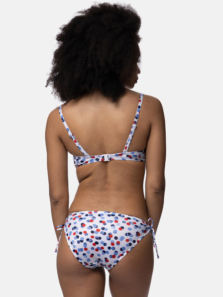 DORINA Bijeli ženski donji dio bikinija na točkice DORINA Antibes