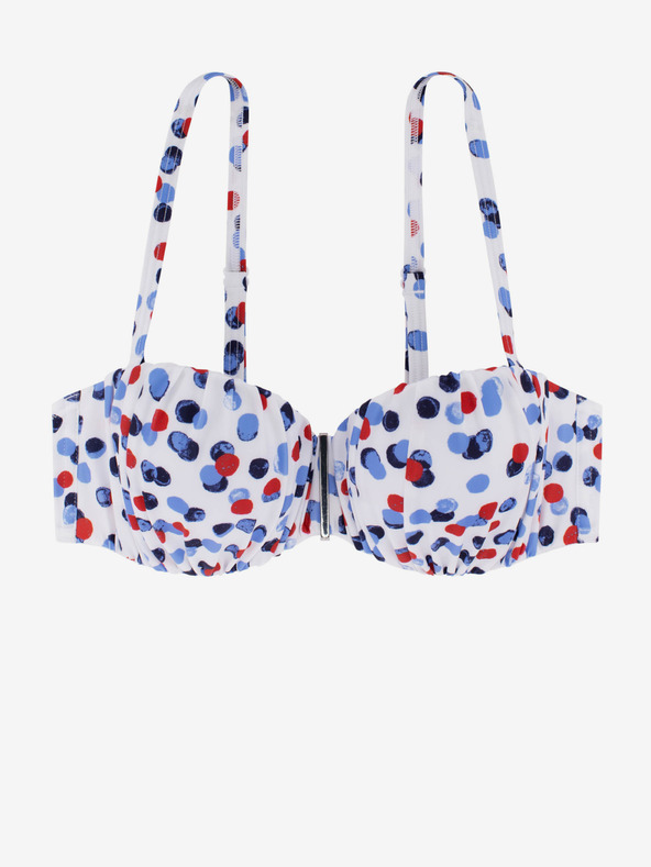 DORINA Bijeli gornji dio kupaćeg kostima na točkice DORINA Antibes