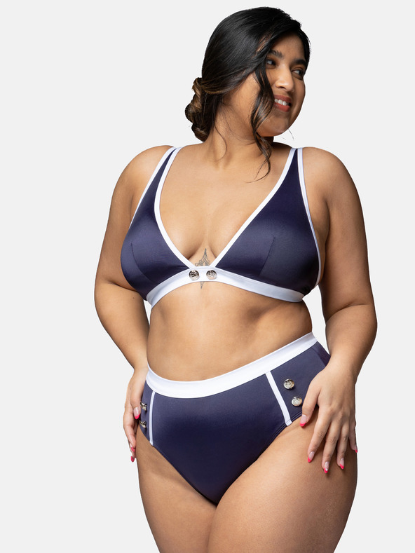 DORINA Tamnoplavi ženski gornji dio kupaćeg kostima DORINA Monte-Carlo