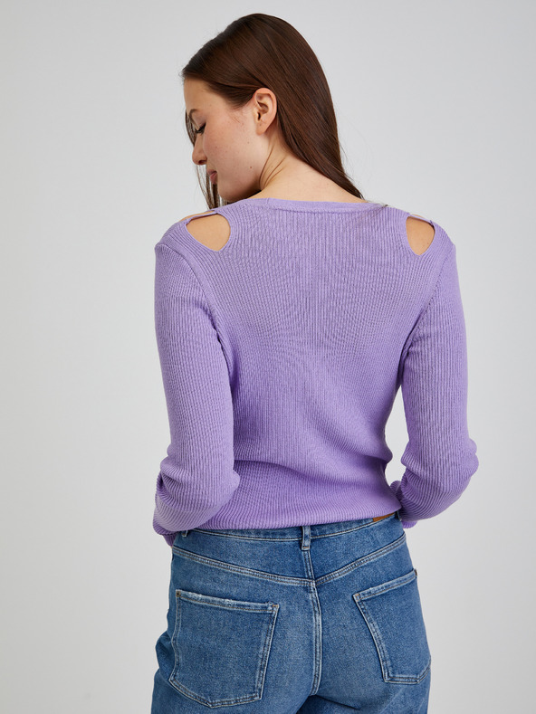 Orsay Ljubičasta ženska vesta s izrezima ORSAY