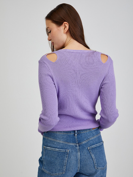 Orsay Ljubičasta ženska vesta s izrezima ORSAY