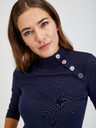 Orsay Tamnoplavi ženski pulover s ukrasnim gumbima ORSAY