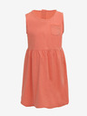 ALPINE PRO Narančasta djevojačka haljina ALPINE PRO GUSTO