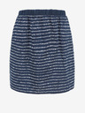 ALPINE PRO Plava dječja prugasta suknja ALPINE PRO GESBO