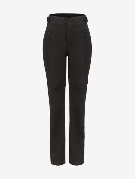 ALPINE PRO Crne ženske hlače ALPINE PRO FOIKA