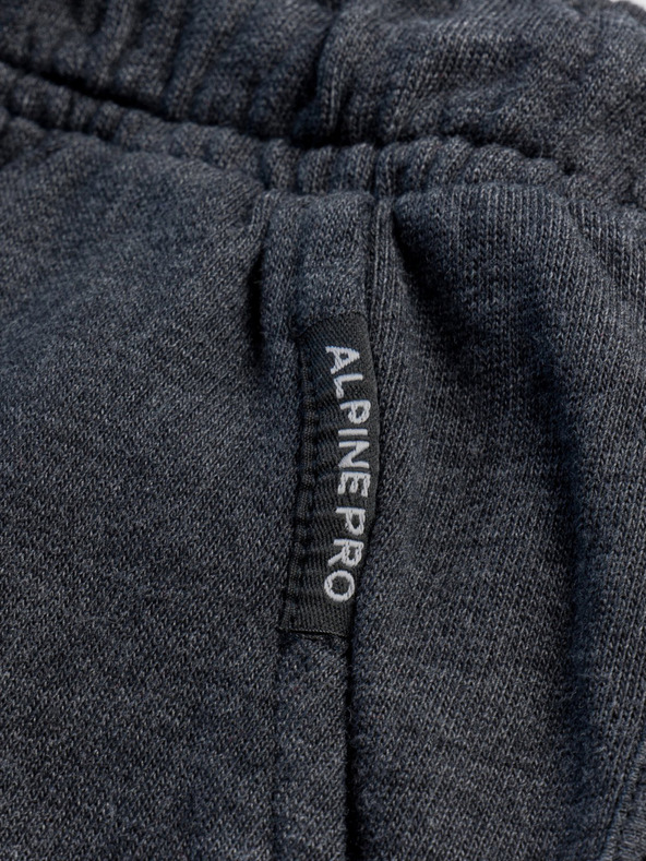 ALPINE PRO Crne kratke ženske hlače ALPINE PRO OLEMA