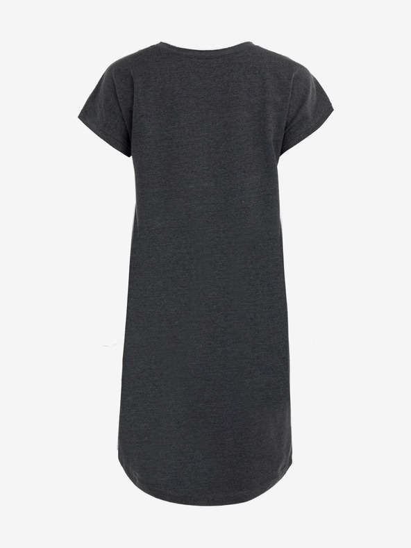 ALPINE PRO Siva ženska haljina ALPINE PRO HEMADA