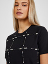 Liu Jo Crna ženska majica s uzorkom Liu Jo