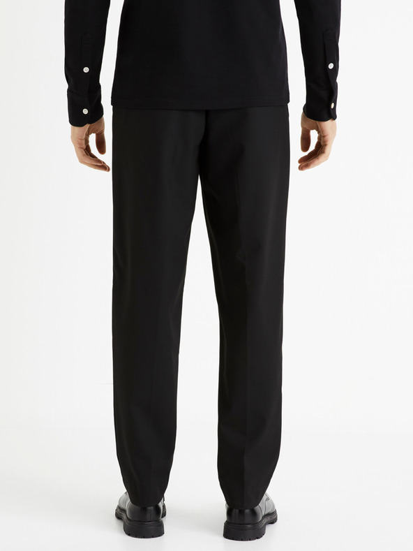 Celio Celio 24H Dotape crne muške hlače