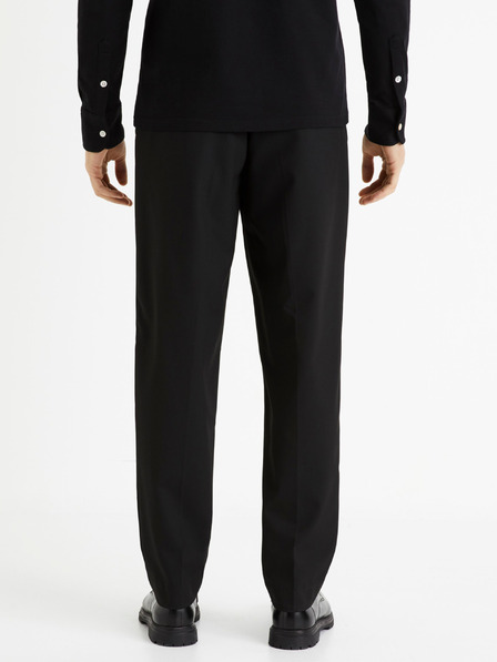 Celio Celio 24H Dotape crne muške hlače