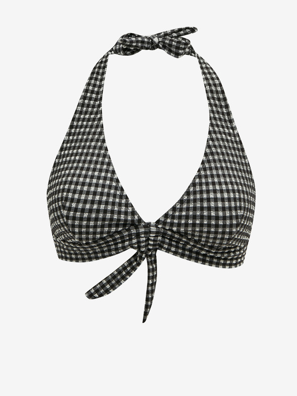 Orsay Crni gornji dio ženskog kupaćeg kostima na kockice ORSAY