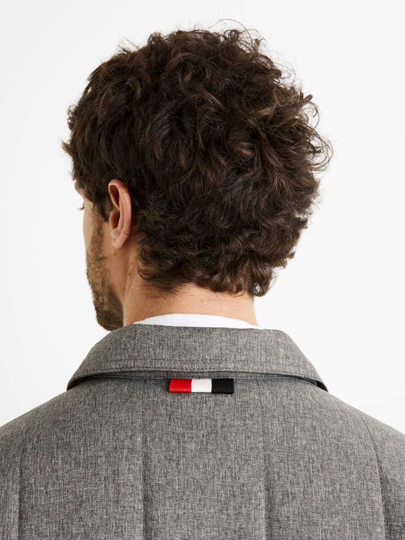 Celio Siva muška zimska jakna Celio Dustripes