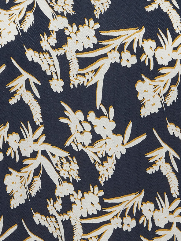 Fransa Fransa bijelo-plava cvjetna bluza