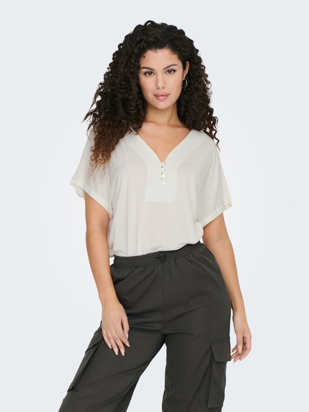 ONLY Samo krem ​​ženska bluza