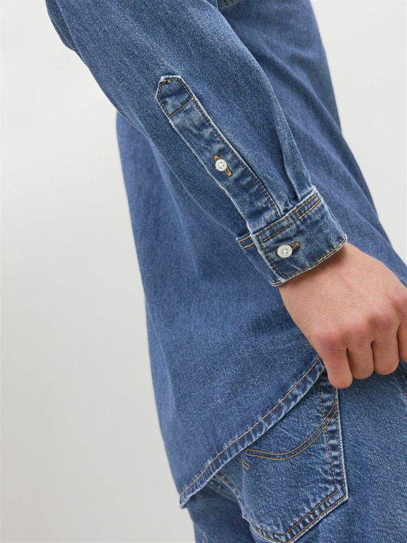 Jack & Jones Jack & Jones Felix plava traper košulja za muškarce