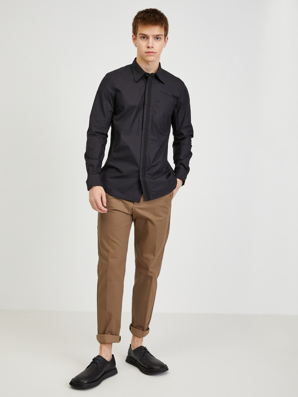 Diesel Diesel muška crna košulja