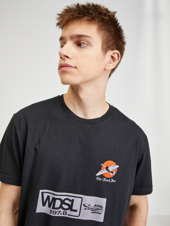 Diesel Diesel muška crna majica