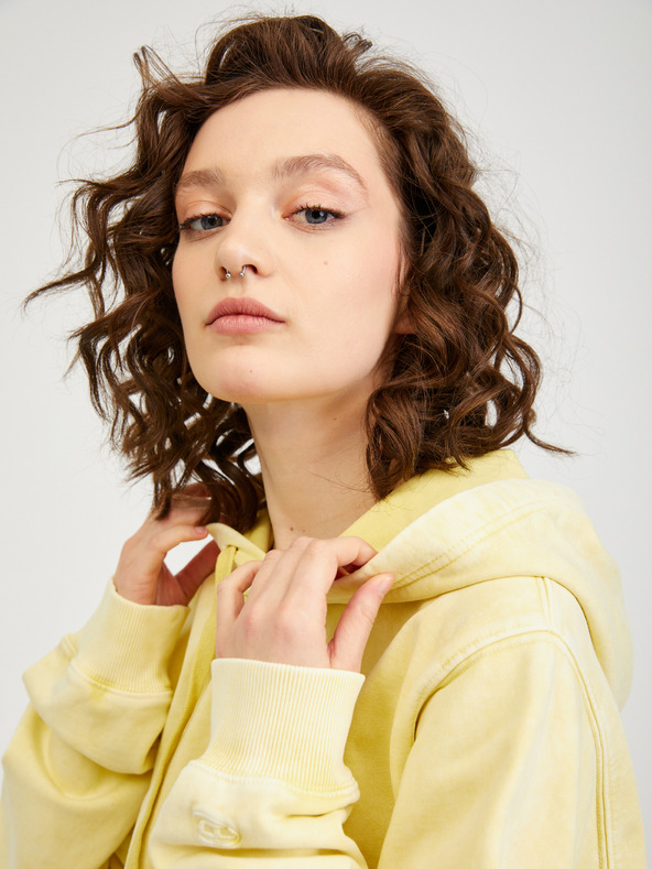 Diesel Diesel ženska žuta majica s kapuljačom