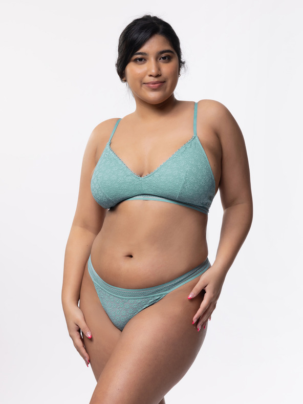 DORINA Svijetloplavi ženski čipkasti grudnjak DORINA Yuka