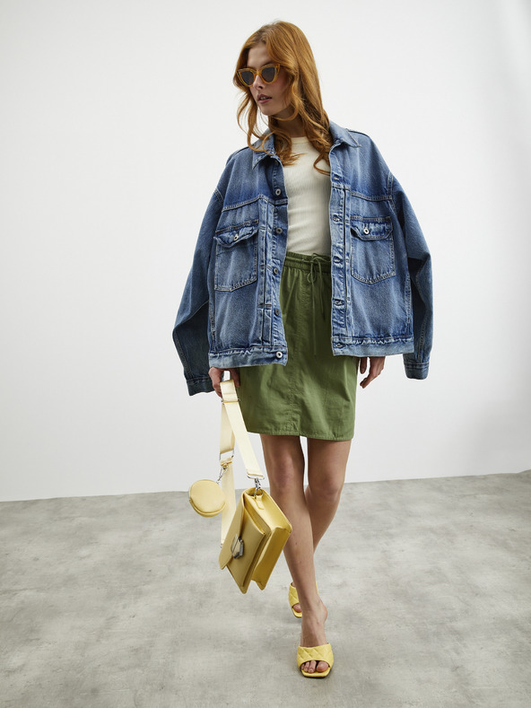 ZOOT.lab Zelena suknja s džepovima ZOOT.lab Otelia