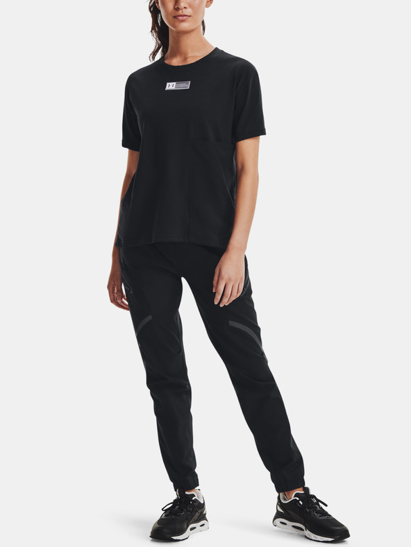 Under Armour Ženski majica Under Armour Live Woven Pocket Tee