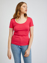 Orsay Tamno ružičastu basic majicu ORSAY