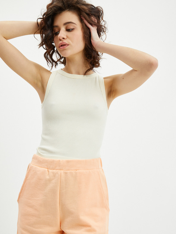 Orsay Narančaste ženske sportske kratke hlače s čipkom ORSAY