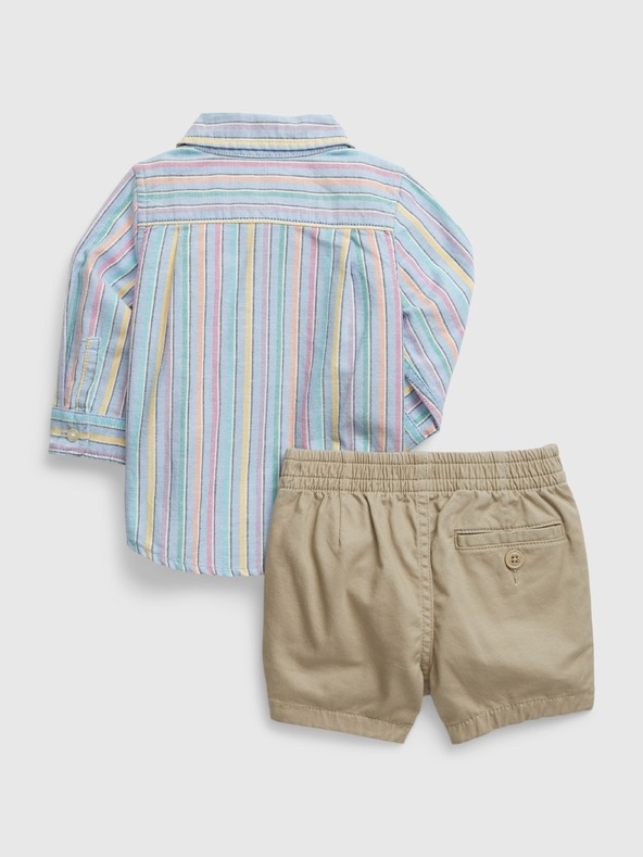 GAP Baby komplet košulja i kratke hlače GAP