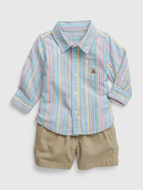 GAP Baby komplet košulja i kratke hlače GAP