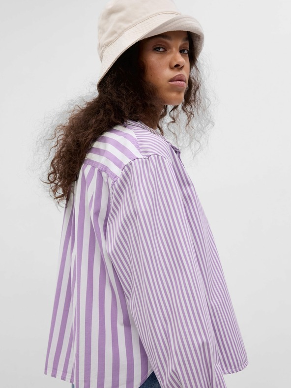 GAP Pamučna crop košulja GAP