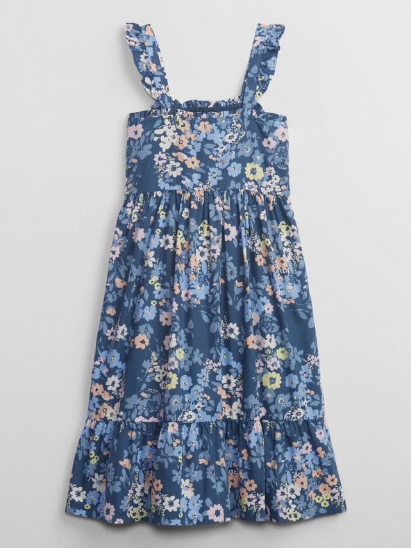 GAP Dječje cvjetne midi haljine GAP