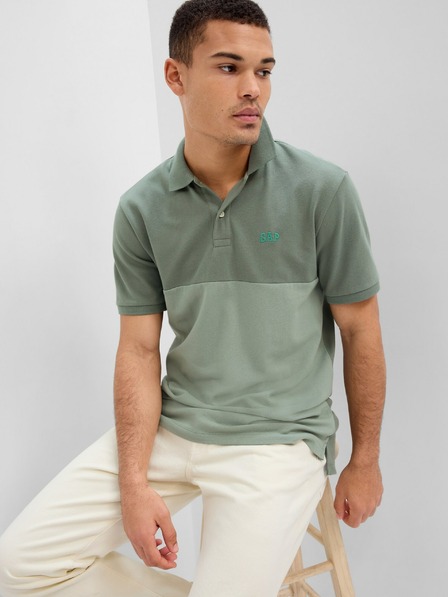 GAP Polo majica s logom Gap GAP
