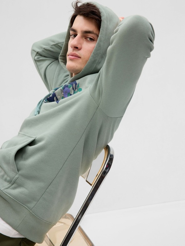 GAP Vintage soft majica s logom GAP