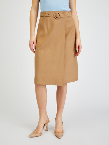 Orsay Smeđa ženska suknja ORSAY