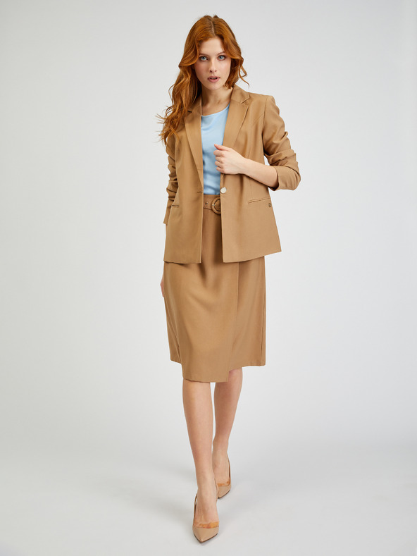 Orsay Smeđa ženska suknja ORSAY