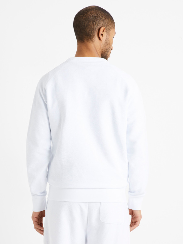 Celio Celio Dereverse bijeli muški sweatshirt